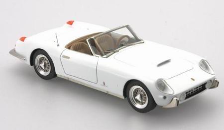 ferrari 250gt spider ch.№0759 (personal car marilyn monroe) - white CAR12 Модель 1:43