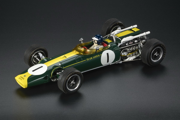 Модель 1:18 Lotus 43 Winner USA GP Watkins Glen - 1966 - Jim Clark (c фигуркой)