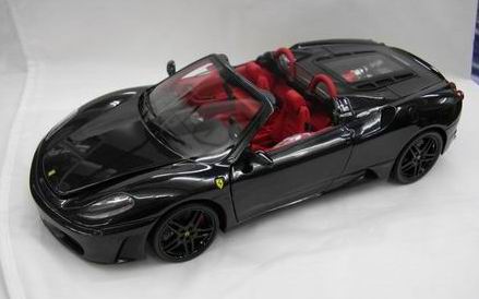 Модель 1:18 Ferrari F430 Spider - black daytona