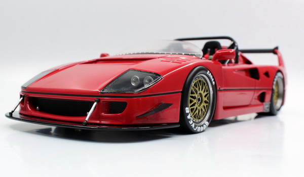Модель 1:43 Ferrari F40 LM Beurlys Barchetta - red (L.E.500pcs)