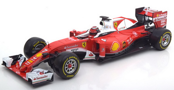 Модель 1:18 Ferrari SF16-H №7 Ray-Ban (Kimi Raikkonen)
