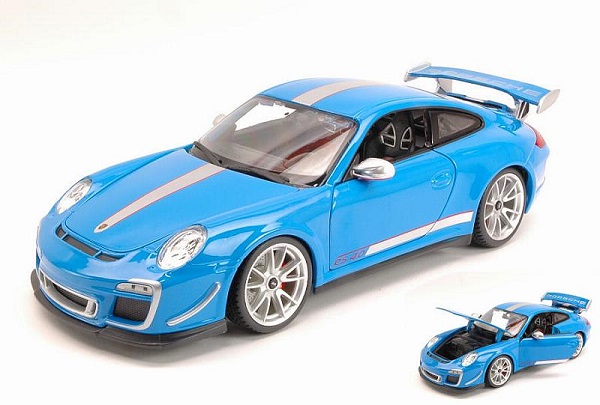 Модель 1:18 Porsche 911 GT3 RS 4.0 - blue