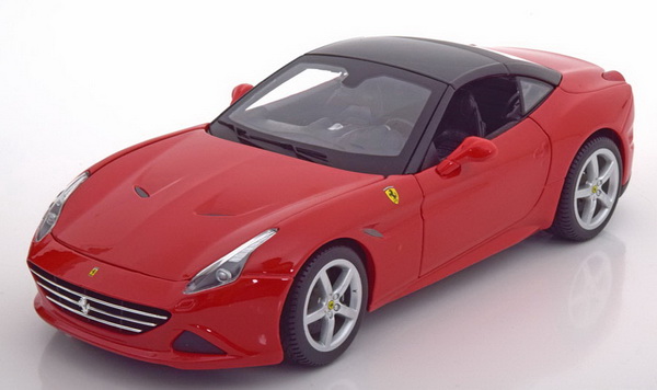 Модель 1:18 Ferrari New California T HardTop - red/black