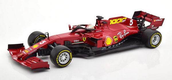 Модель 1:18 Ferrari SF1000 №5 TEAM SCUDERIA Ferrari 10th TOSCANA GP MUGELLO 1000th GP Ferrari F1 (Sebastian Vettel)
