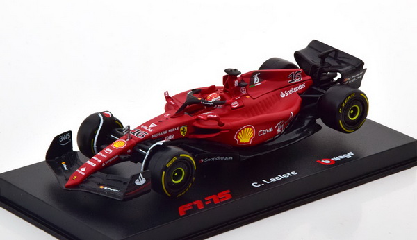 Модель 1:43 Ferrari F1-75 2022 Leclerc