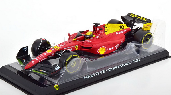 Ferrari F1-75 GP Monza 2022 Leclerc 26806L Модель 1:24