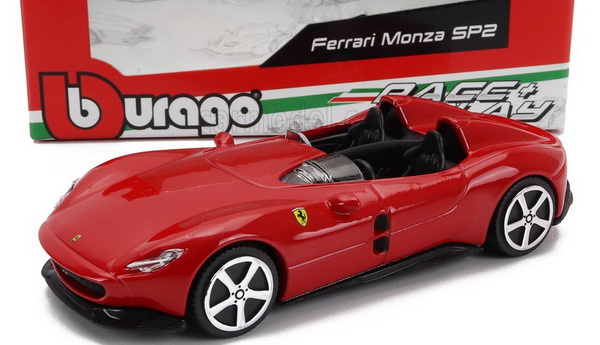 Модель 1:43 Ferrari Monza SP2 Barchetta Biposto - 2018 - Rossa Corsa Red
