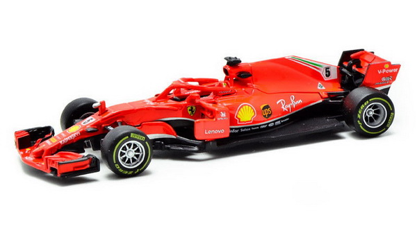 Ferrari SF71H №5 (Sebastian Vettel) 36809V Модель 1:43