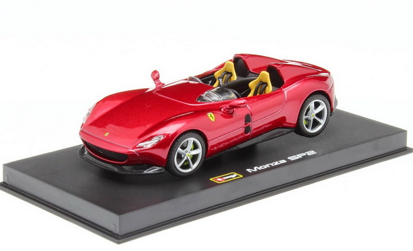 Модель 1:43 Ferrari Monza SP2 Barchetta Biposto - 2018 - Red met.