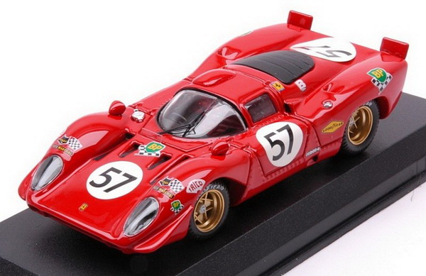 Модель 1:43 Ferrari 312 P Coupe №57 Le Mans (Adamowicz - Parsons)