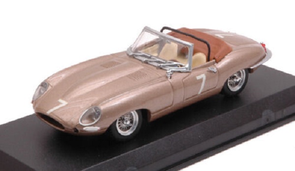 Модель 1:43 Jaguar Type E Spider #7 Del Mar USA 1961 Wally Barnitz