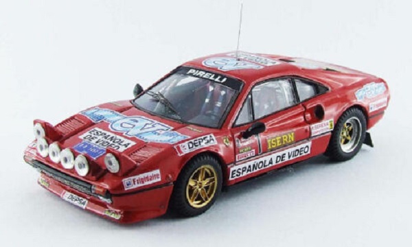 ferrari 308 gtb #1 rally spain 1984 zanini - osona BEST9524 Модель 1:43
