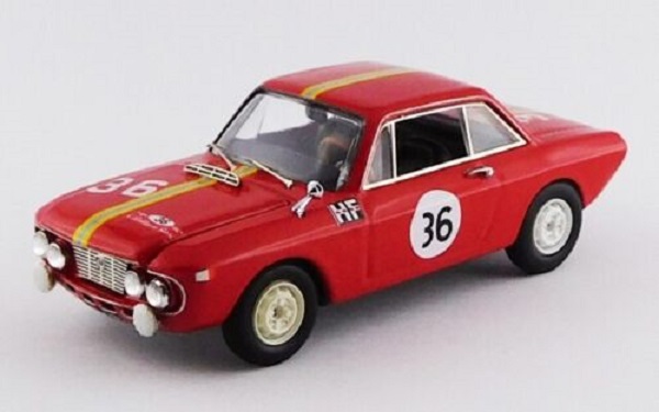 Lancia Fulvia 1300 HF #36 Winner Rally Sanremo 1966 Cella - Lombardini BEST9650 Модель 1:43