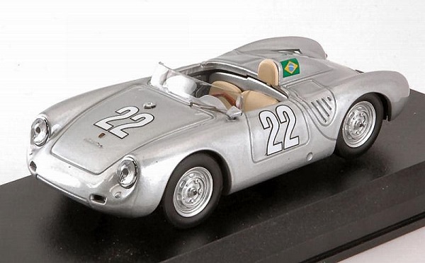 Porsche 550 RS #22 Winner 10h Messina 1958 Heinz - Strahle BEST9727 Модель 1:43