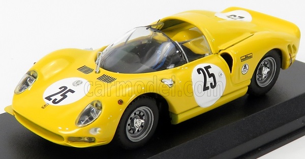 FERRARI 365 P2 N 25 24h Daytona 1966 Bianchi - Van Ophem - Jean Beurlys, Yellow BEST9081/2 Модель 1:43
