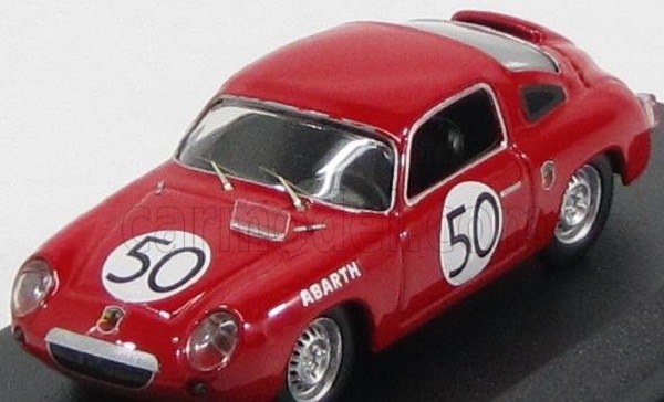 FIAT Abarth 950s Coupe N 50 24h Le Mans 1960 Guichet - Condriller , Red BEST9510 Модель 1:43