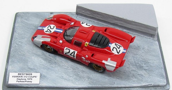 Ferrari 312 Coupe @24 Daytona 1970 Parkes - Posey (diorama)
