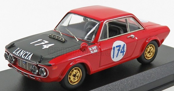 LANCIA Fulvia Hf N174 Winner Class Targa Florio (1970) S.Munari - U.Maglioli, Red Black