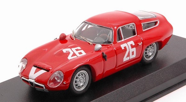 Alfa Romeo TZ1 #26 1000 Km Monza 1965 Pianta - Sala