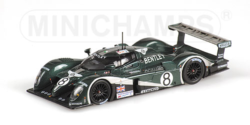 Модель 1:43 Bentley Speed 8 №8 Le Mans (Herbert - David Brabham - Mark Blundell)