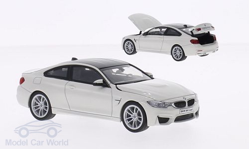 Модель 1:43 BMW M4 (F82) Coupe - white/black