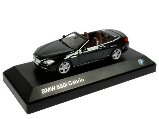 Модель 1:43 BMW 650i Cabrio (F12) - black