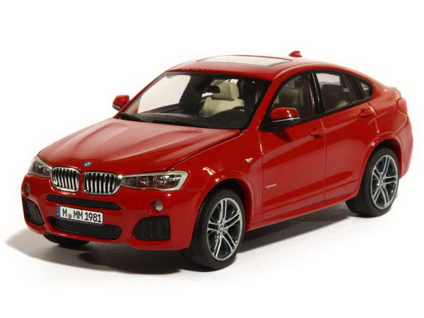 Модель 1:43 BMW X4 (F26) - red