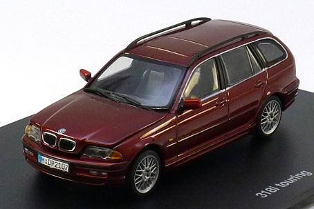 Модель 1:43 BMW 3er (E46) Touring - red