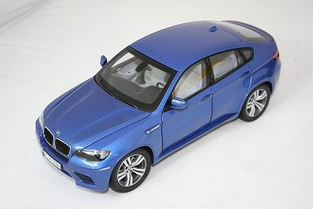 Модель 1:18 BMW X6M - Monte-Carlo blue