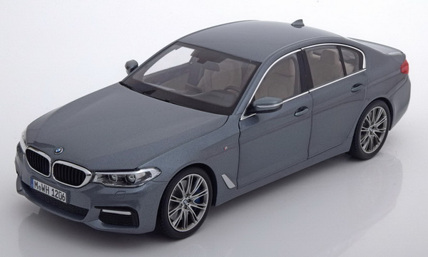 Модель 1:18 BMW 5er (G30) Limousine - gray