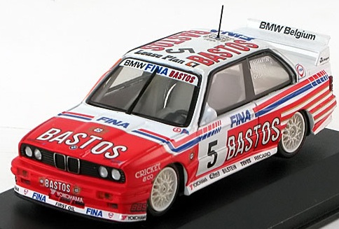 Модель 1:43 BMW M3 (E30) №5 «Bastos» Spa (Martin - Steve Soper - Christian Danner)
