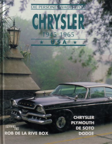 Модель 1:1 De personenwagens van Chrysler 1945-1965 ROB DE LA RIVE BOX