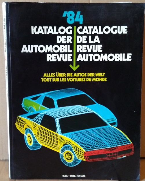 Модель 1:1 Automobil Revue 1984 (каталог)