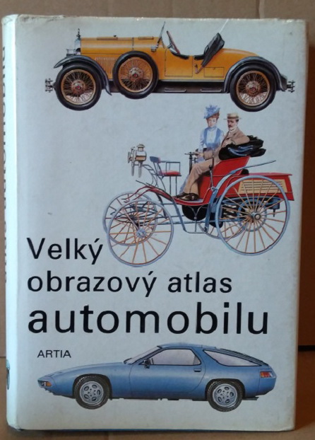Модель 1:1 Velký obrazový atlas automobilu - Artia