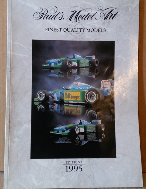 Модель 1:1 PMA Minichamps Catalogue - 1995 Edition 1 (каталог)