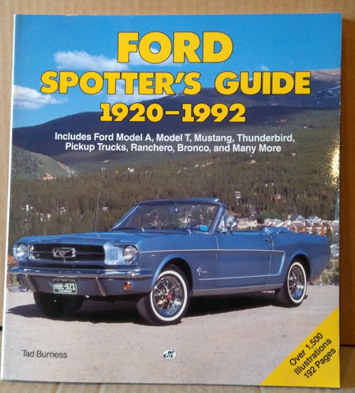 ford spotter's guide 1920-1992 B-2069 Модель 1:1
