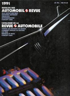 automobil revue 1991 (каталог) B-2070 Модель 1:1