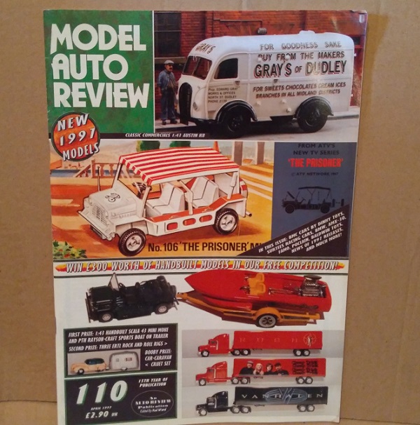 Model Auto Review Magazine № 110 BB-37 Модель 1:1