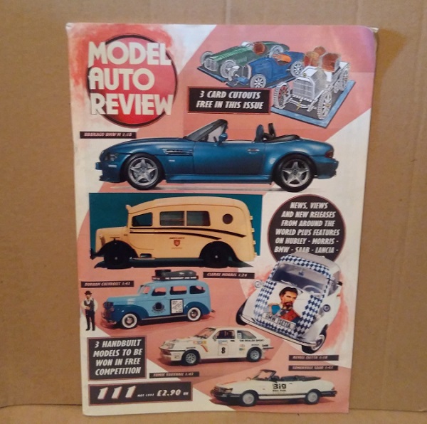 Model Auto Review Magazine № 111 BB-38 Модель 1:1