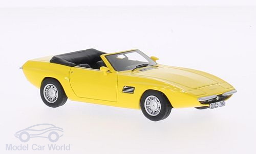 Модель 1:43 Intermeccanica Indra Cabrio - Yellow