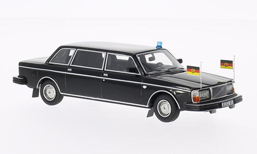 volvo 264 te limousine ddr (Ген.Секретаря Эрика Хонеккера) - dark blue BOS43380 Модель 1:43