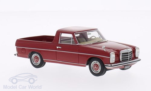Модель 1:43 Mercedes-Benz 220 D (W115) «Binz» PickUp Argentina - red