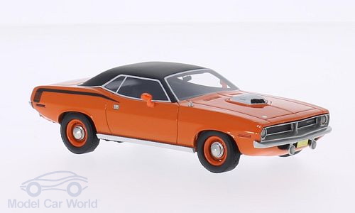 Модель 1:43 Plymouth Cuda 426 HEMI 1970 - orange/black