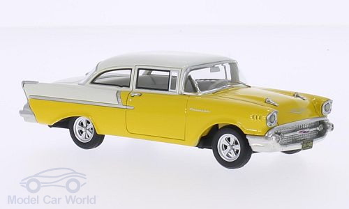 Модель 1:43 Chevrolet 150 Sedan (2-door) - yellow/white