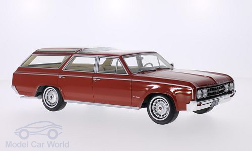 oldsmobile vista cruiser 1964 - red BOS18186 Модель 1:18
