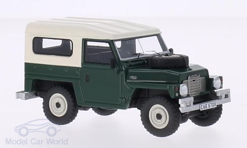 Модель 1:43 Land Rover Series III Lightweight - dark green/white RHD