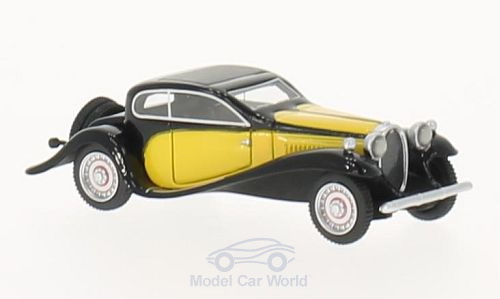 bugatti t50t - yellow/black 213612 Модель 1:87