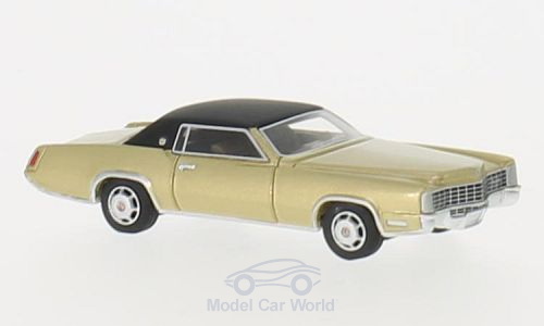 Модель 1:87 Cadillac Eldorado - gold/black