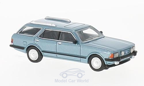 Ford Granada Mk II Turnier - blue met 216169 Модель 1:87