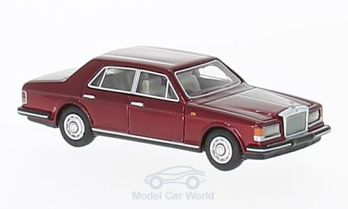 Модель 1:87 Rolls-Royce Silver Spirit Mk I (RHD) - dark red